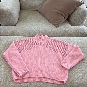 Free people pink sweater